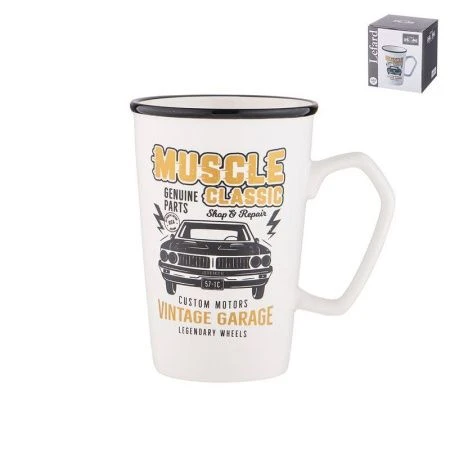 Кружка 420мл фарфор Vintage Garage (36)