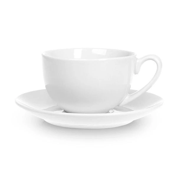 Чайный набор 2пр фарфор ТВИСТ на 1 персону 270мл [21-CS]