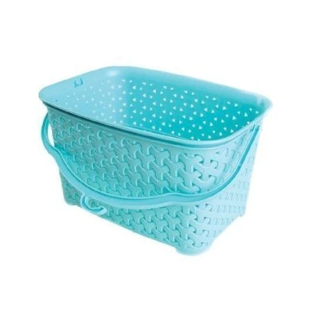 Корзина для прищепок лазурный / голубой 5000 (36)