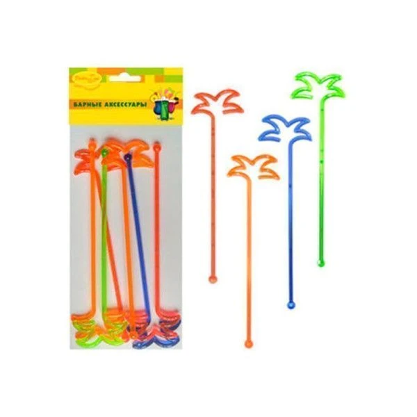 Палочки для коктейля ПАЛЬМА 6шт