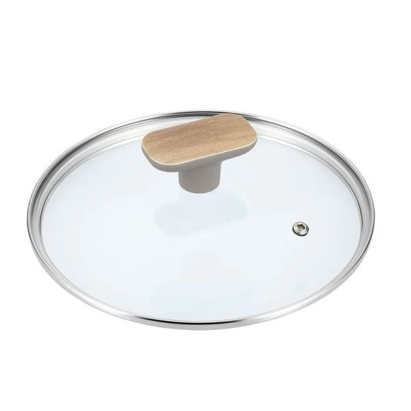 Кастрюля 2,3л литой алюминий АП LATTE со стекл.крышкой 20см индукция 93-AL-LT-4-20 (6)