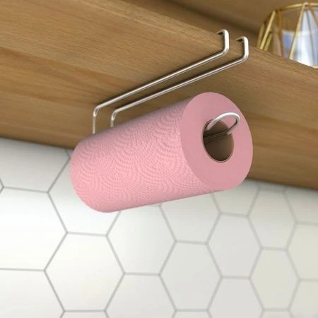 Держатель для полотенец на полку d16мм 257*39*107мм оцинк. (тнп-23.1) (10)