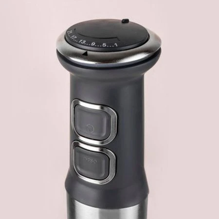 Блендер погружной нерж.сталь Centek CT-1333 черн/сталь 1500Вт, турбо режим, стакан, чоппер (6)