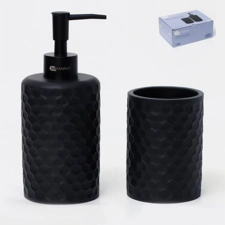 Набор для ванной,  2 предмета (Дозатор, стакан)   9951834