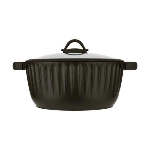 Кастрюля 6,8л h12,9см алюминий АП ASCELLA со стекл.крышкой 28см (6)