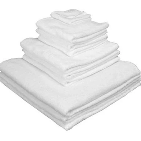 яяяПолотенце гостиничное 50*90 махровое белое