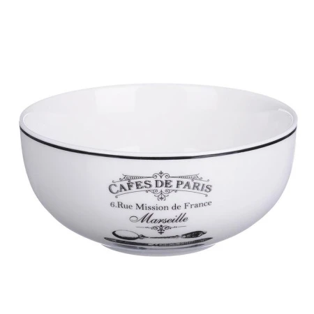 Салатник 14*6,5см 550мл керамика КАФЕ ДЕ ПАРИ