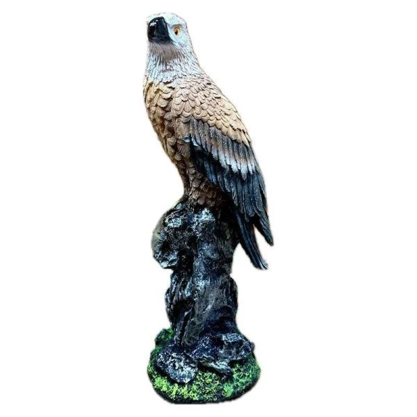 Фигура садовая ОРЕЛ на камне 52см полистоун