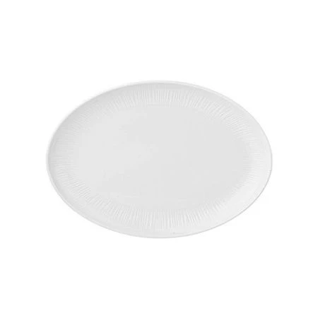 Тарелка мелкая 25,4*17,5см фарфор Herbal десертная (6/24)