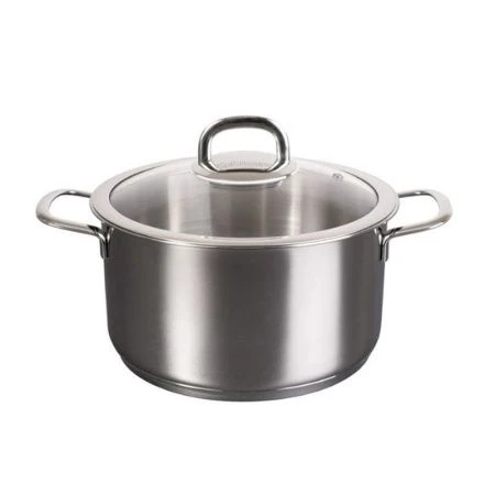 Кастрюля 3л 20см нерж.сталь Safia со стекл.крышкой SF-CA3020G (4)