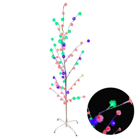 Дерево светодиодное 150см ШИШКА (80 диодов многоцветных без режимов) JC-5863 (30)