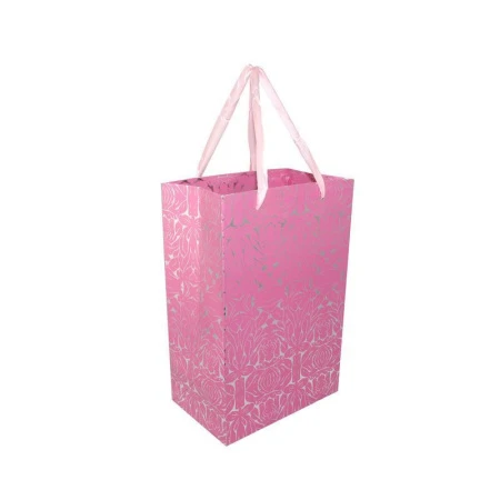 Пакет бумажный 27*18*11см ИНЕЙ (5 цветов) JC-3156 (400)