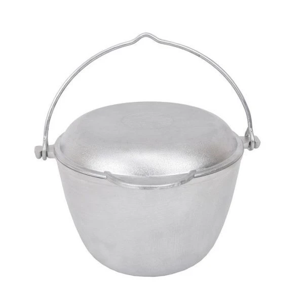 Котел походный 3л алюминий с крышкой (5)