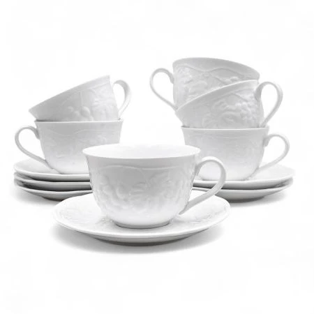 Чайный набор 12пр фарфор ВИНОГРАДНАЯ ЛОЗА на 6 персон 250мл (6)