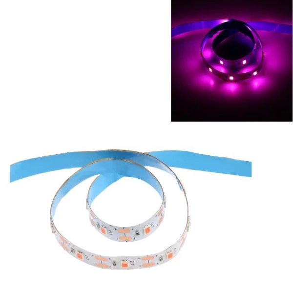 Фитолента светодиодная мультиспектральня 0,5м,5В,SMD5050, IP20,3,5Вт,60 LED/м, USB Luazon (100)