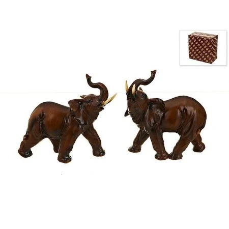 яяяФигурка Слон африканский 17,5*10*20см подар.уп.