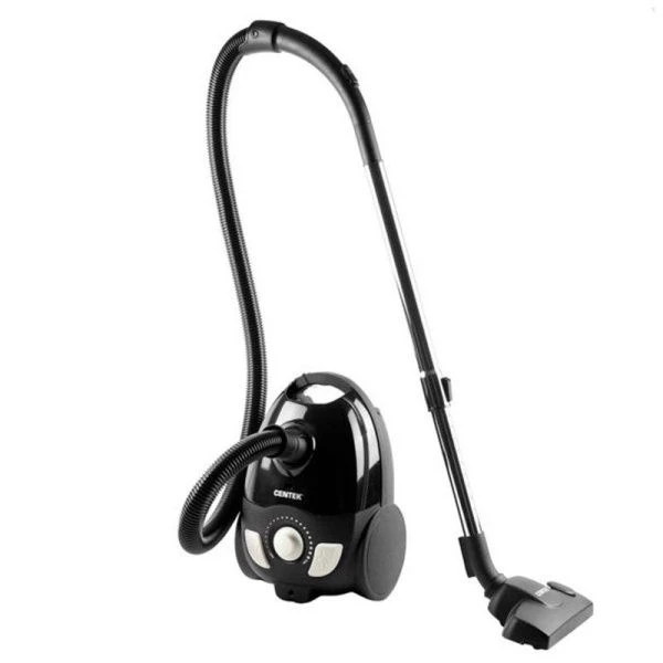 Пылесос Centek CT-2514 черный 2100/380Вт, регулятор мощности, тканевый мешок, телескоп.трубка (1)