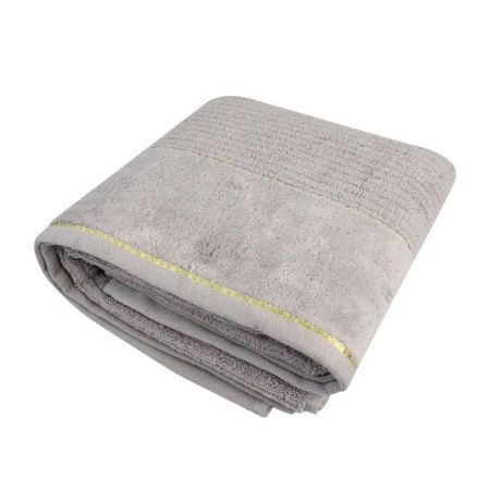 яяяПолотенце махровое 70*130см Vindsor серый 500гр