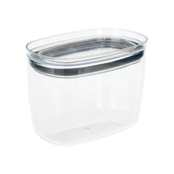 Емкость для сыпучих продуктов 800мл 150*95*110мм пластик ШАЙН Графитовый (9)