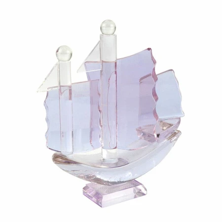 яяяФигурка Кораблик цветной стекло