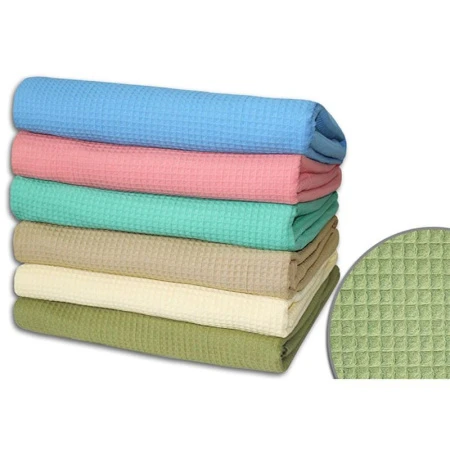 Простыня банная 150*200см вафельная однотонная арт.ВП-150