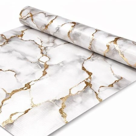 Клеенка силиконовая с рисунком Dekorelle 0,6мм 0,6*20м 396-S