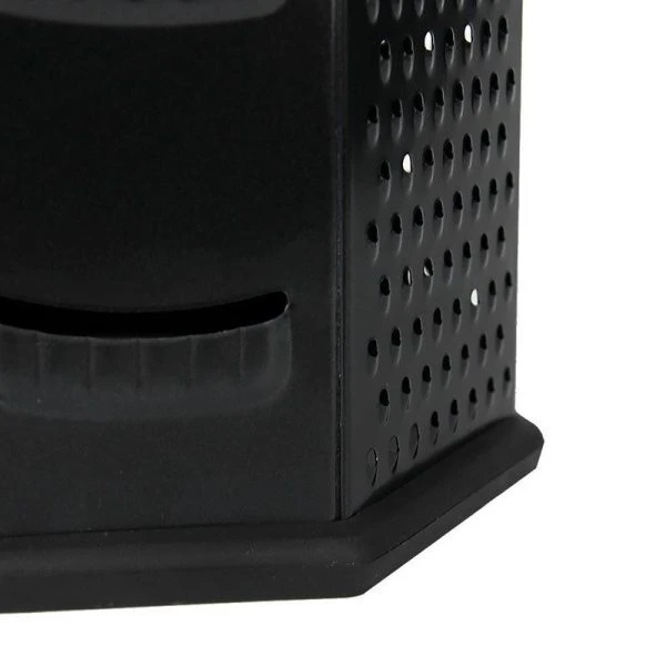 Терка 6 гранная 23см нерж.сталь черная арт.7100101 (12/48)