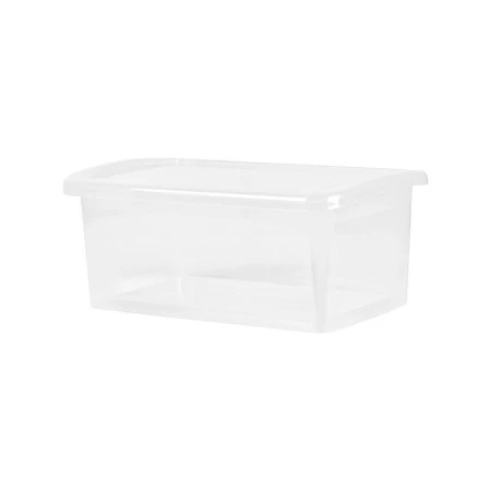 Ящик для хранения 7л 35*23,5*14,8см пластик Laconic прозрачный кристалл (6)