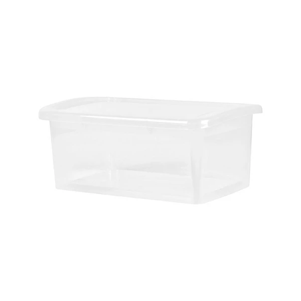 Ящик для хранения 7л 35*23,5*14,8см пластик Laconic прозрачный кристалл (6)