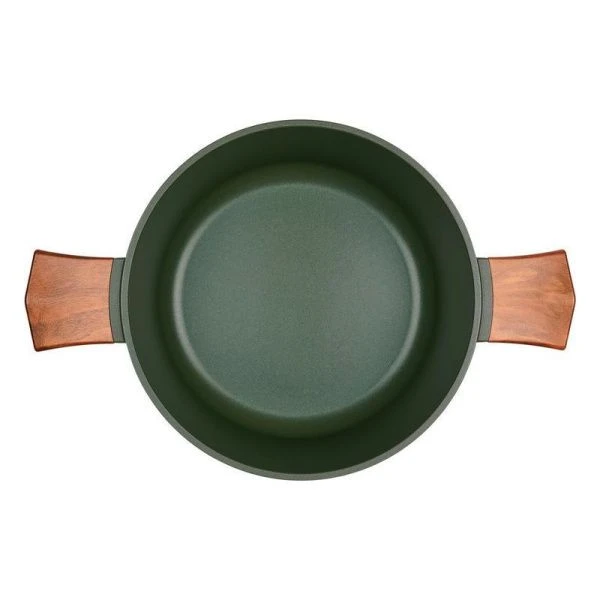 Кастрюля 4,6л h1,7см алюминий АП SADR со стекл.крышкой 24см (6)