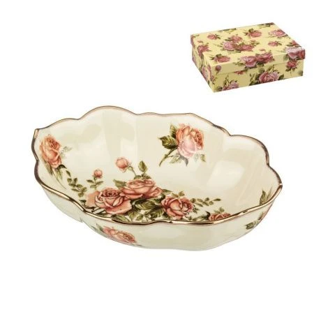 Салатник 25*19см фарфор КОРЕЙСКАЯ РОЗА подар.уп (4) Салатник 25*19см фарфор КОРЕЙСКАЯ РОЗА подар.уп (4)