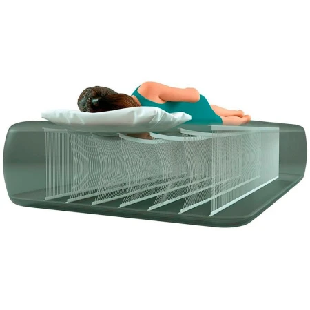 Матрас надувной двухместный флок ПВХ Prestige 203*152*25см до 272кг (3)