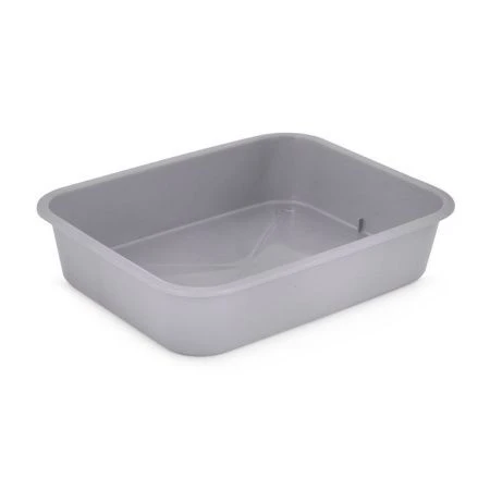 Лоток для кошек 330*256*70мм пластик Эконом (20)