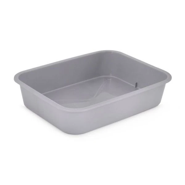 Лоток для кошек 330*256*70мм пластик Эконом (20) Лоток для кошек 330*256*70мм пластик Эконом (20)