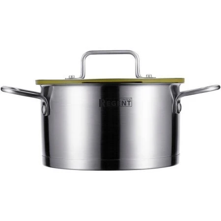 Кастрюля 4,5л h12см нерж.сталь Palermo со стекл.крышкой 22см 77-0522 (6)