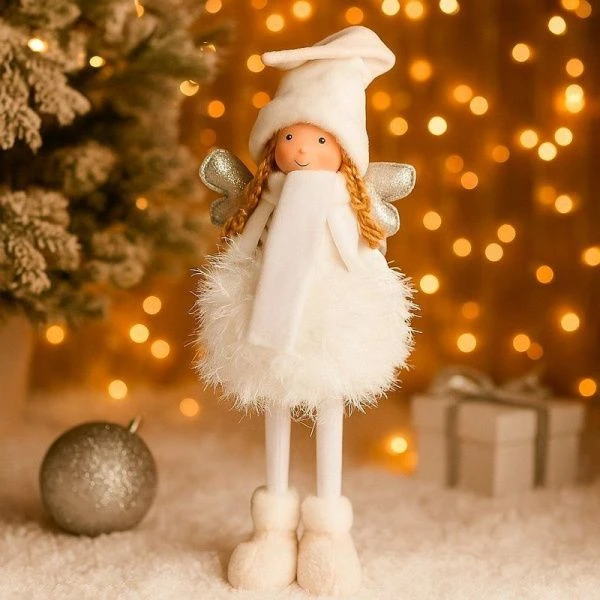 Фигурка новогодняя ФЕЯ 56*19*15см текстиль JC-16807 (48)