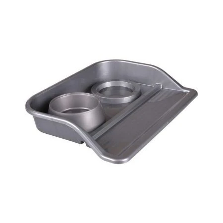 Миска для животных 2шт 300мл 296*410*60мм пластик с лотком (12)