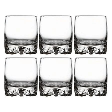 Стаканы для сока набор 6шт 200мл стекло СИЛЬВАНА (8)