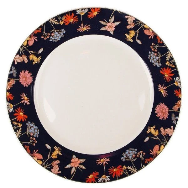 Тарелка мелкая 27см фарфор Grace обеденная (6/24)