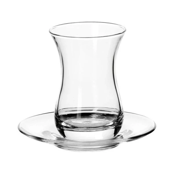 Чайный набор 12пр стекло ЧАЙ И КОФЕ на 6 персон 160мл (4)