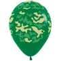 Шар воздушный (набор 50шт) Камуфляж темно-зеленый пастель S