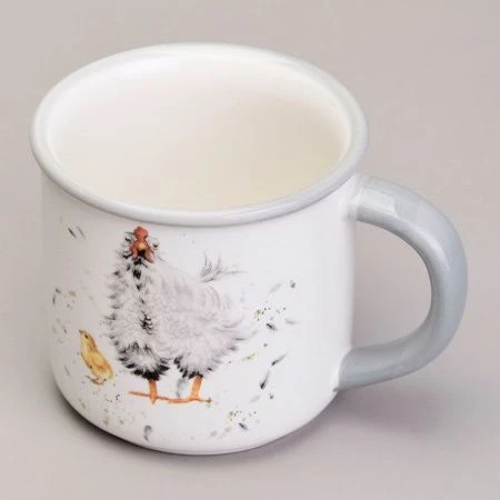 Кружка 450мл 13*10*9,5см керамика FUNNY HENS (36)