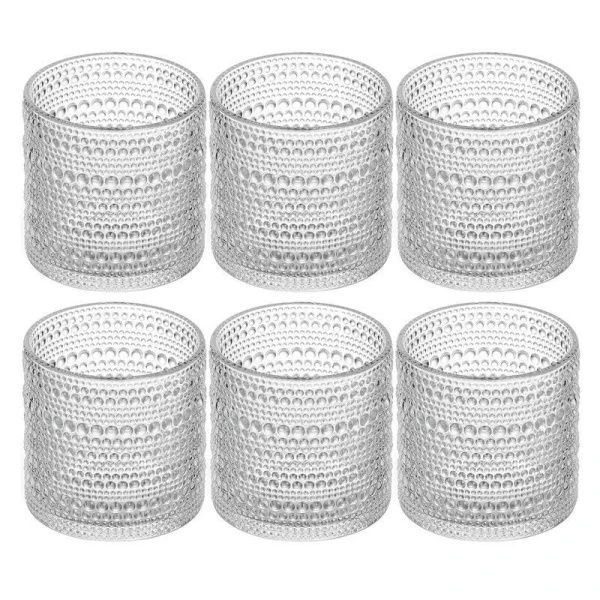 Стаканы набор 6шт 260мл 7,5*9,5см стекло (12)