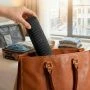 Футляр для зубной щетки и пасты пластик ВЕЛЬВЕТ Черный гранит (20)