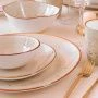 Тарелки мелкие набор 2шт 26*24,5см фарфор Magistro Mediterana обеденные