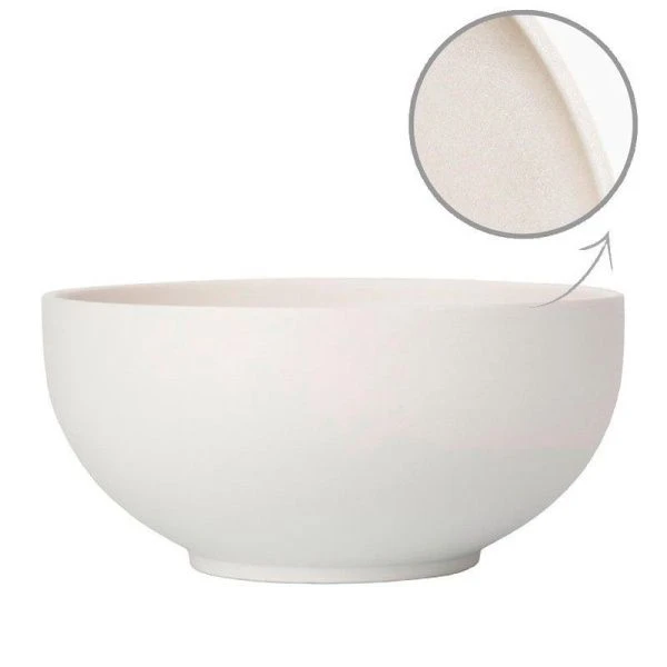 Салатник 500мл 15см фарфор ROCK WHITE DM8013 (6)