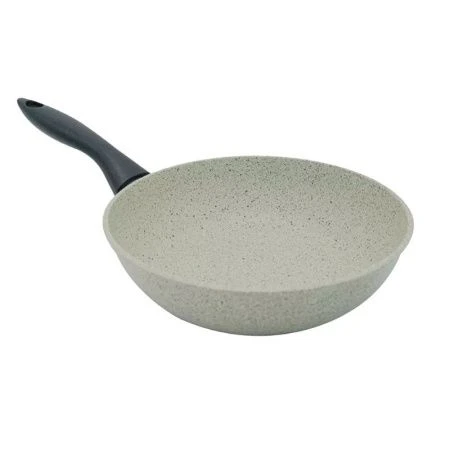 Сковорода 28см алюминий АП литая ПОВАР ЛЮКС Классическая каменная PLKB30128 (6)