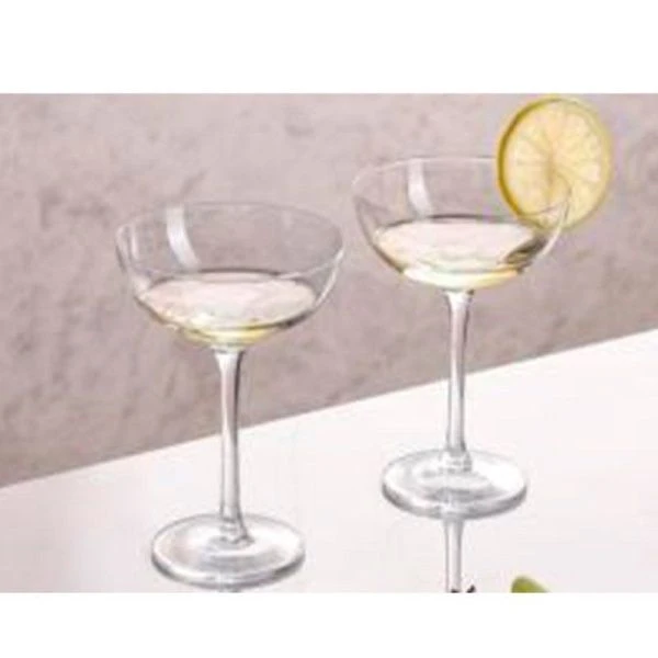 Бокалы для шампанского набор 2шт 9,2*6,4*12,5см стекло Delicate подар.уп CRY25/JC-18282 (24)