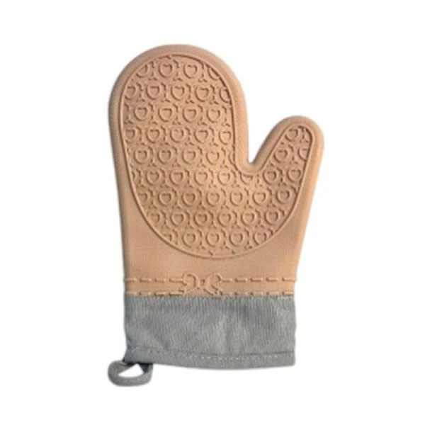 Прихватка-рукавица 28,5*19см силикон с манжетом подкладка х/б с синтепоном YH-212# ST-1611 (120)