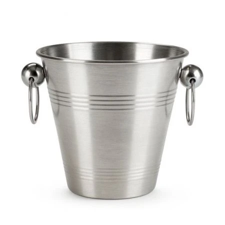 Ведерко для льда 1100мл нерж.сталь JC-18201 (100)